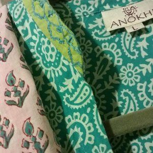 Anokhi Summer Dress w/matching Scarf